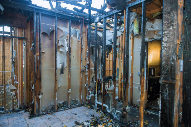 Professional Fire Damage Assessment technician working in Shullsburg, WI